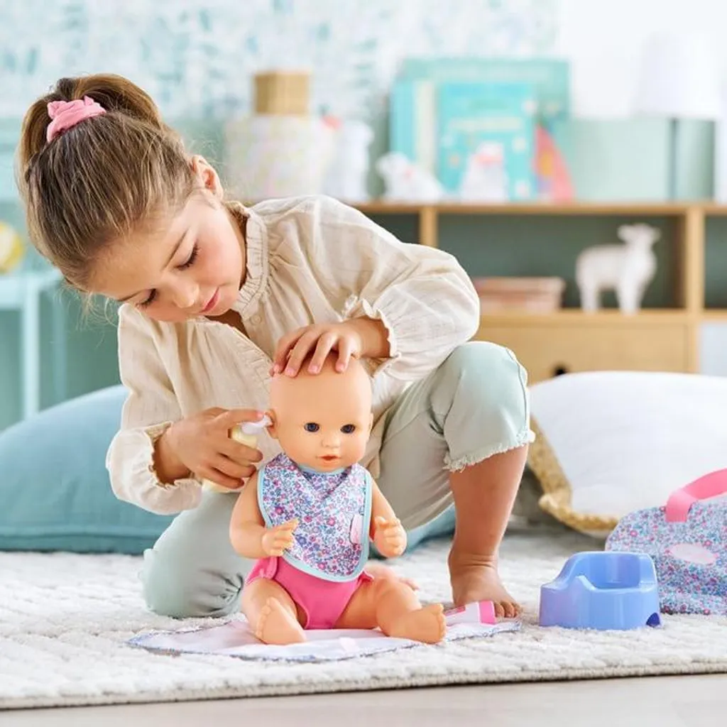 Set de Fleurs Corolle Accessoires de Couche pour Poupée Bébé 36cm