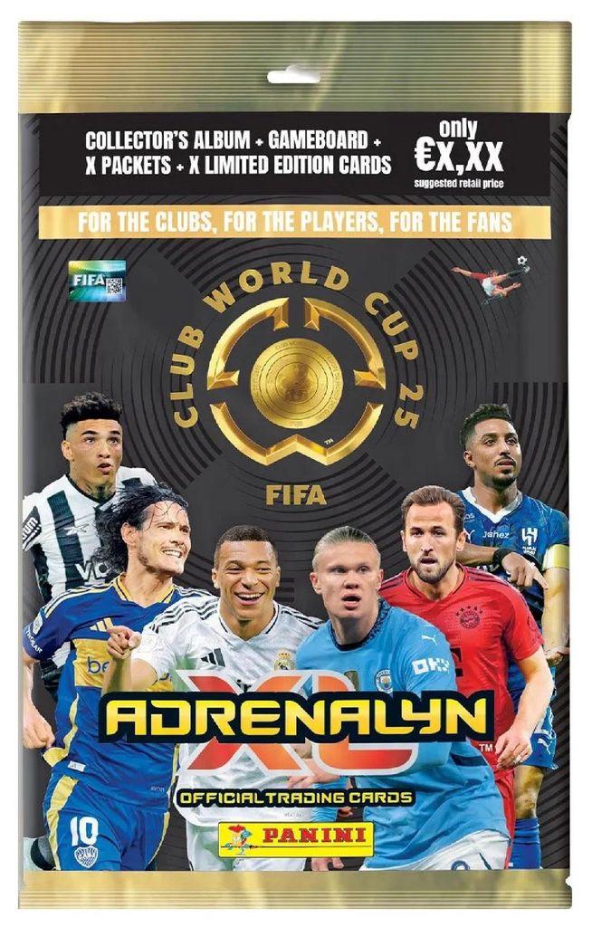 Panini Fifa Club World Cup 2025 Adrenalyn Xl Starter Produktbild 