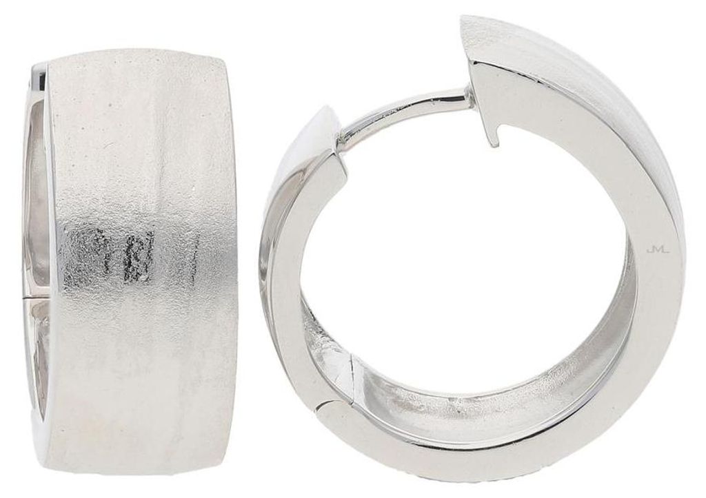 Creolen Silber 925 strukturiert JL20-06-1181 JuwelmaLux