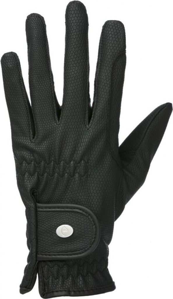 EQUITHÈME Handschuhe Classic, Reithandschuhe, Farbe:Schwarz, Größe:XL