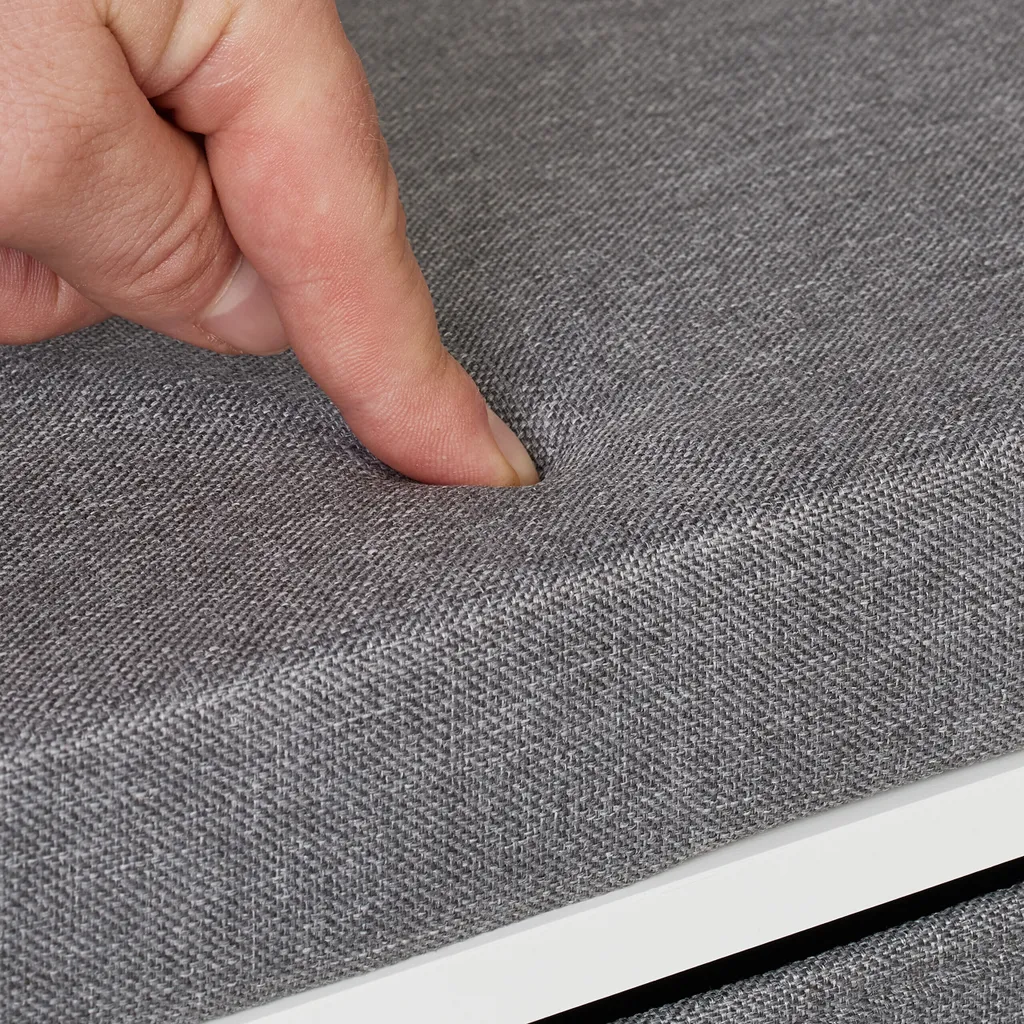 Banc enfant robuste avec coffre à jouets blanc et couvercle sécurisé - 8