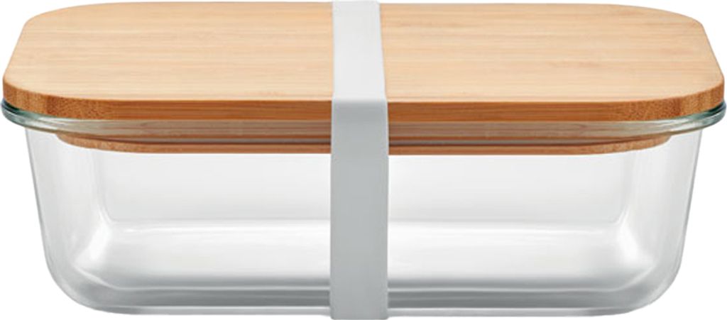 MidOcean - Brotdose "Tundra", Bambus MO1078 (6 cm x 20 cm x 15 cm) (Transparent)