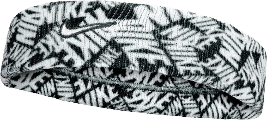 Fascia Sportiva Nike Dri-Fit Swoosh Classic Stampata Senior - Look