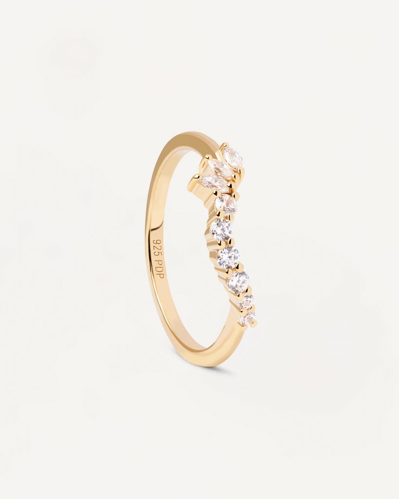 PDPAOLA Ring DANCE Sterlingsilber gold