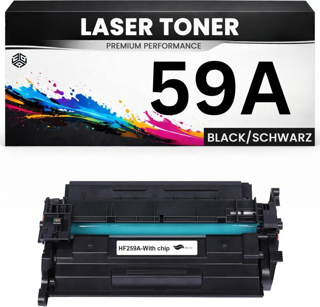 2 x Toner 59A für HP kompatibel Schwarz CF259A Premium Alternative LaserJet Pro M304/404/404dn/404dw/304dn/428dw/428fdn/428fdw/428 MFP M404