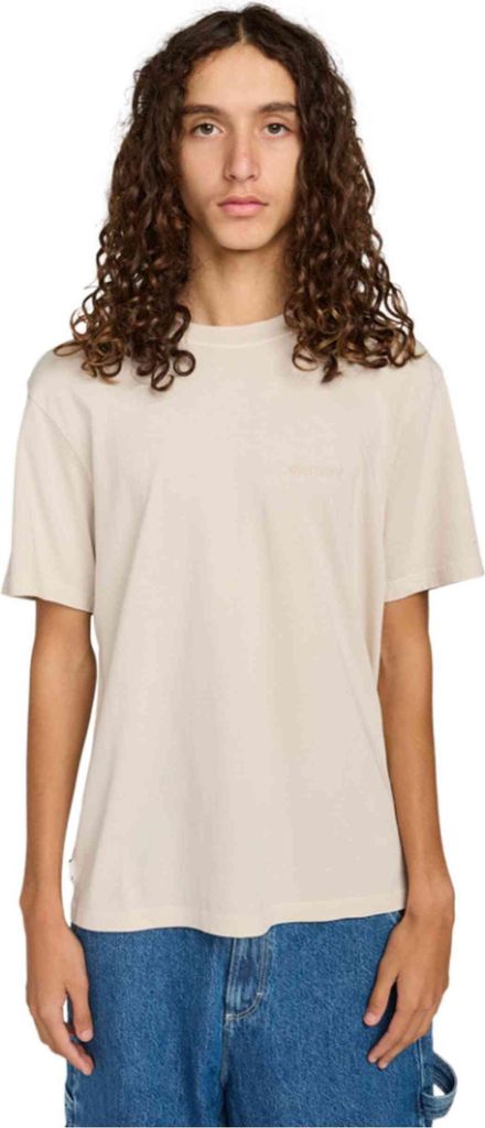 Element T-shirt ELYKT00177-TEG0 in Beige color size large