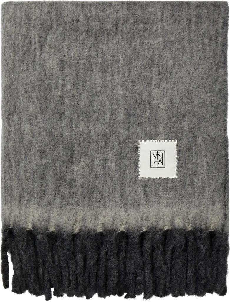 Couverture de voyage et maison Vinga Saletto grise - Idéal Cocooning