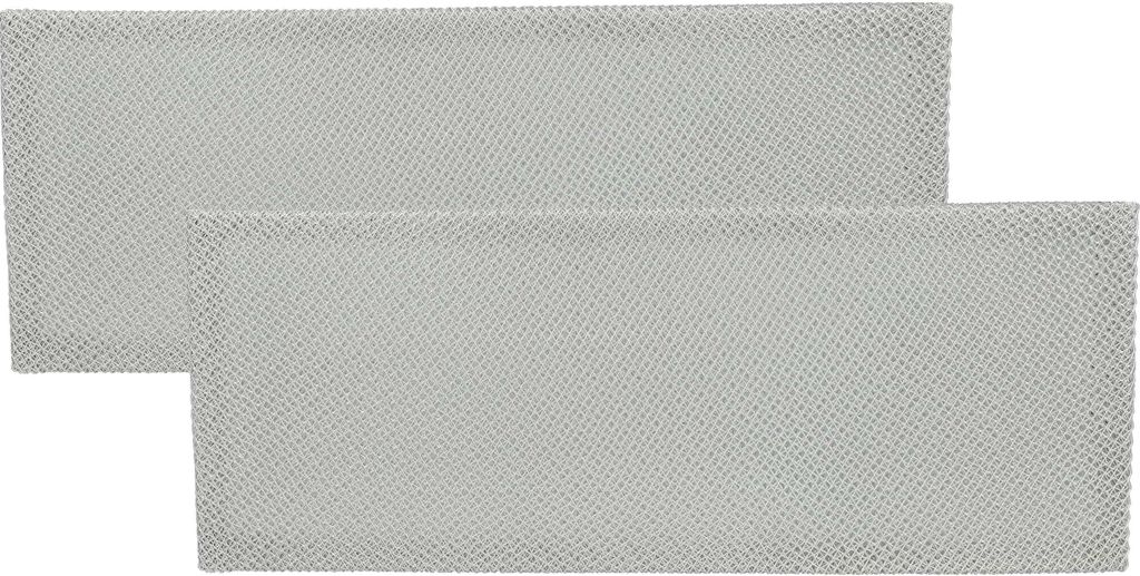 vhbw 2x Filter Metallfettfilter Ersatz für Bauknecht 481948048257 für Dunstabzugshaube - 36,8 x 14,7 x 0,45 cm, Metall