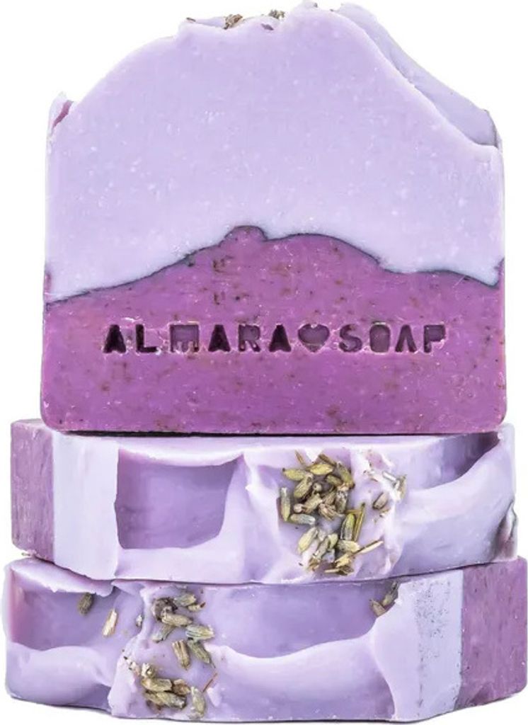 Almara Soap Sakura Blossom Handmade Soap with Sweet Cherry Blossom Scent 100g