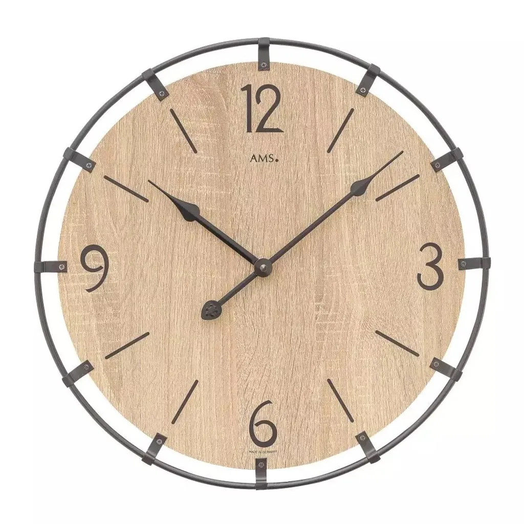 Horloge murale quartz AMS 9616SO : ne soyez plus jamais en retard