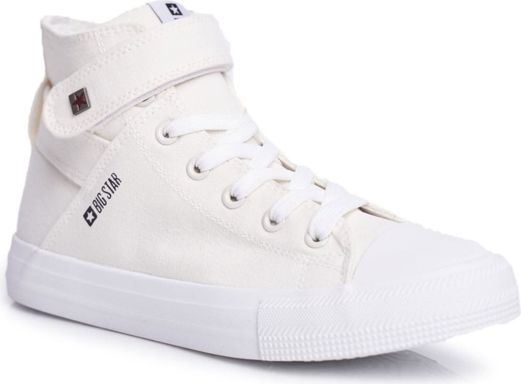 Damskie Wysokie Trampki Big Star FF274579 Białe 39 Zdjęcie produktu 