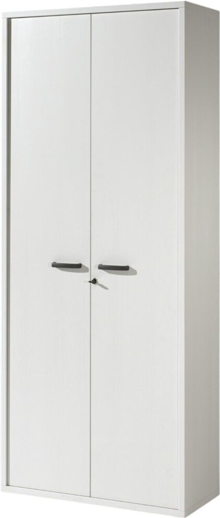 Meublorama NT-PRONTO-PRO1D*3C/93KG, Weiß, 5 Regale, 2 Tür(en), 400 mm, 900 mm, 2160 mm