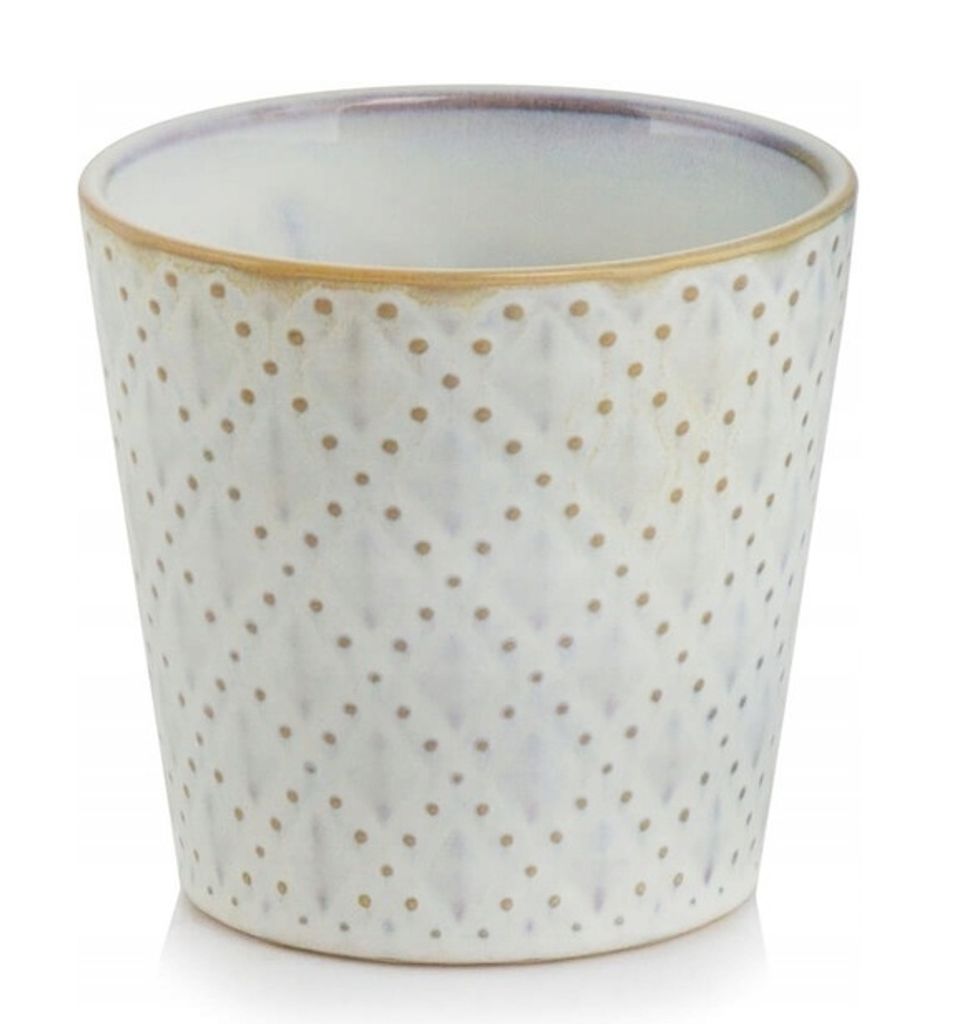 POLNIX Sp. jawna Pojemnik ceramiczny średnica 14cm Zdjęcie produktu 
