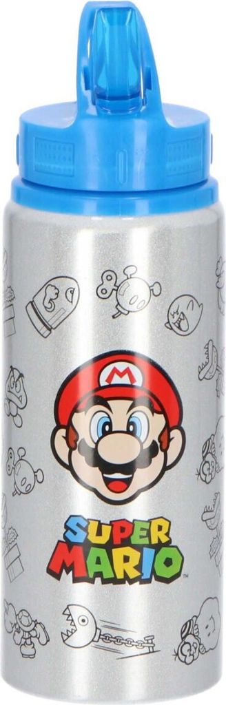 Undercover Super Mario Aluminium -Trinkflasche, 710 ml