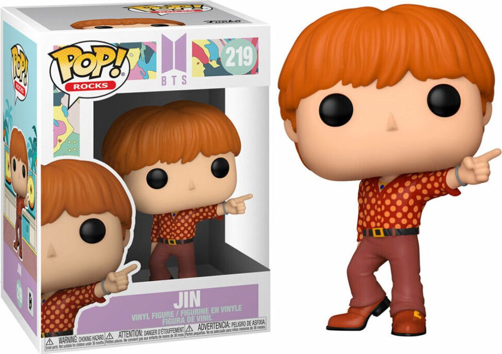 Funko Pop! BTS Jin - Figurka Winylowa z Serii Dynamite, Immagine del prodotto 