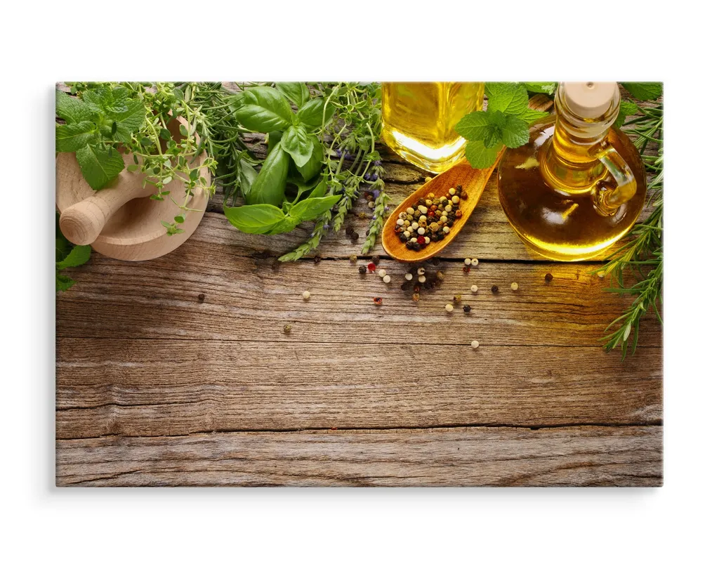 Stampa su Tela Spezie 90x60 XXL - Quadro Cucina Moderno Prezzo Top - 3