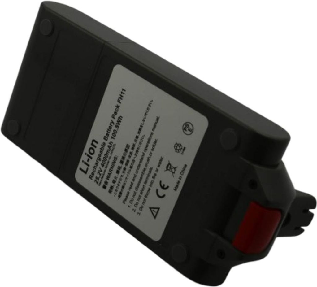 Avizar, Akku Dyson V11/V15 Staubsauger 25,2 V 3950 mAh Li-Ion, Schwarz