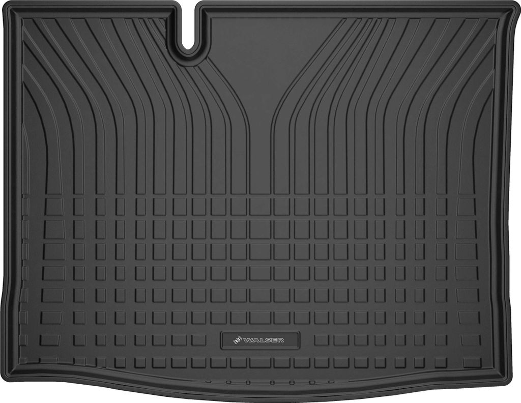 WALSER Premium Kofferraumwanne für Dacia Sandero 3 01/2021-Heute, oberer Ladeboden, 100% passgenaue Kofferraum Schutzmatte - EU, robuste Antirutsc...