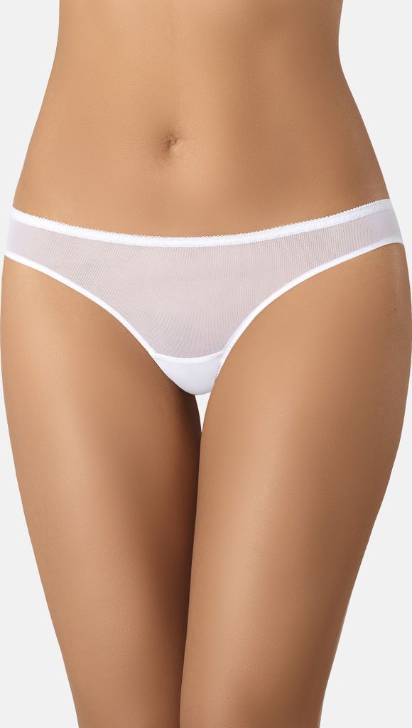 Teyli Brasilianische Slip mit floraler Spitze Lacea Female 303 weiß XXL