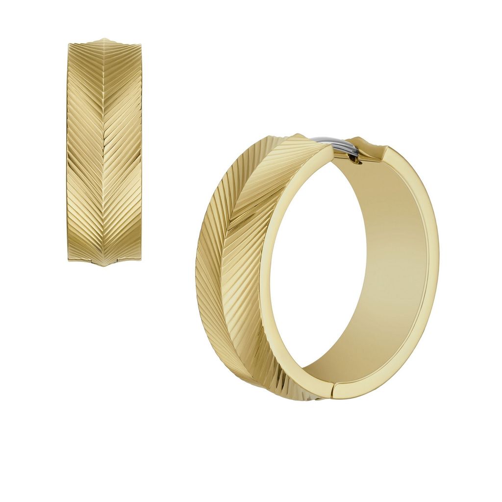 Fossil JF04537710 Dámske náušnice s obručou z Obrázok produktu 