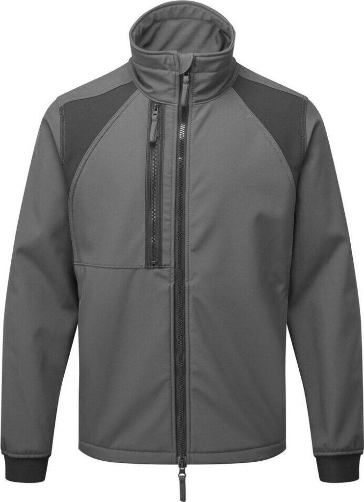 Portwest - Softshelljacke Zweilagig für Herren RW9220 (3XL) (Metall Grau)