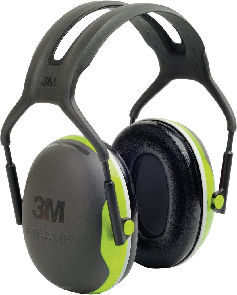 3M Gehörschutz X4 Kapseln fluoreszierend EN352-1 SNR 33dB - Produktbild 