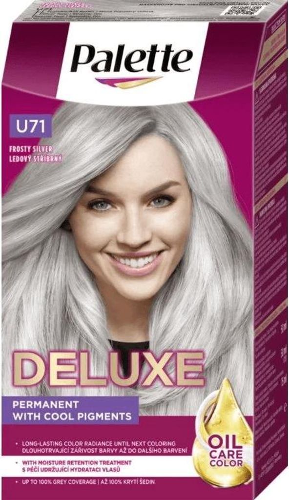 Palette 2560090 Deluxe U71 Eisiges Silber 50 ml Produktbild 