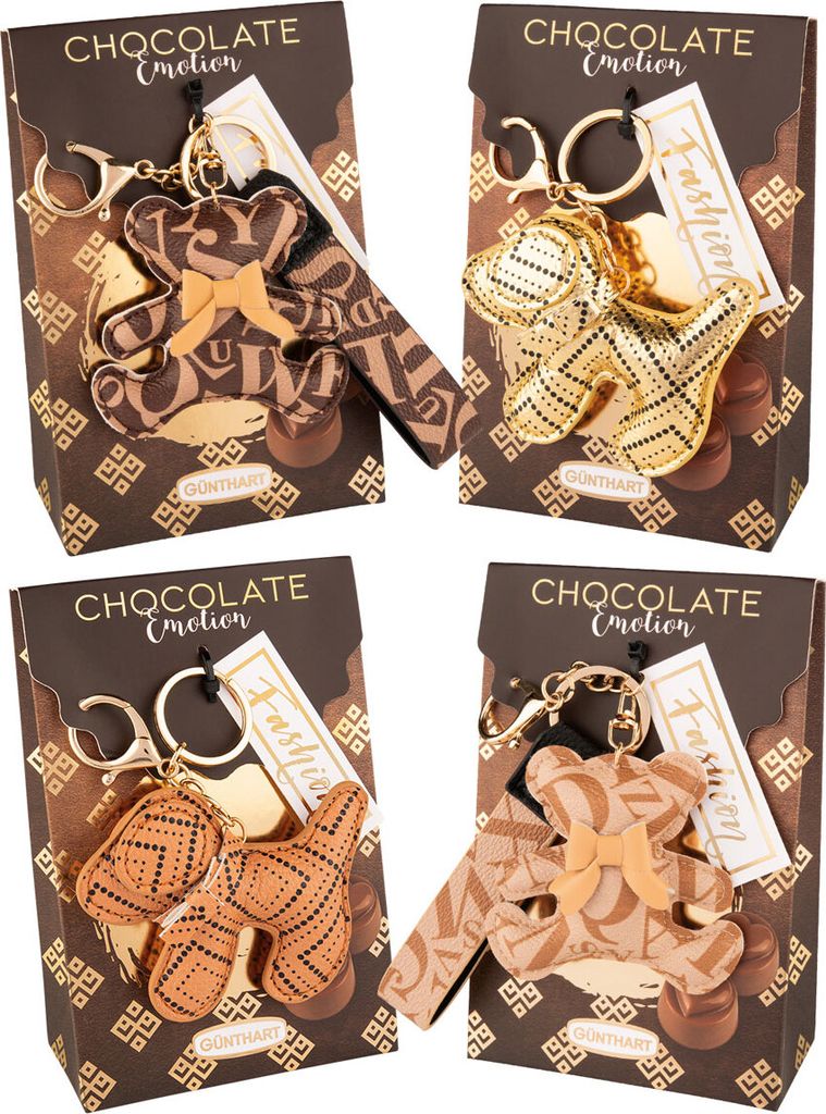 Günthart Pralinen mit Schlüsselanhänger Sortiert 95 g