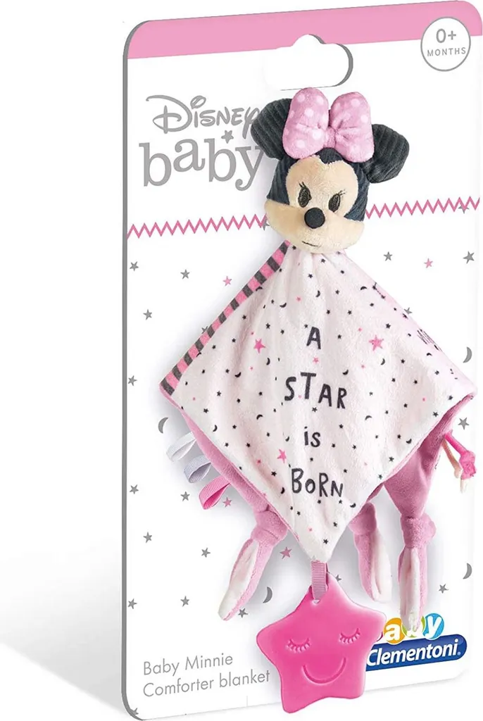 Couverture Douce Minnie Clementoni 17344 Peluche Texture Extra Souple