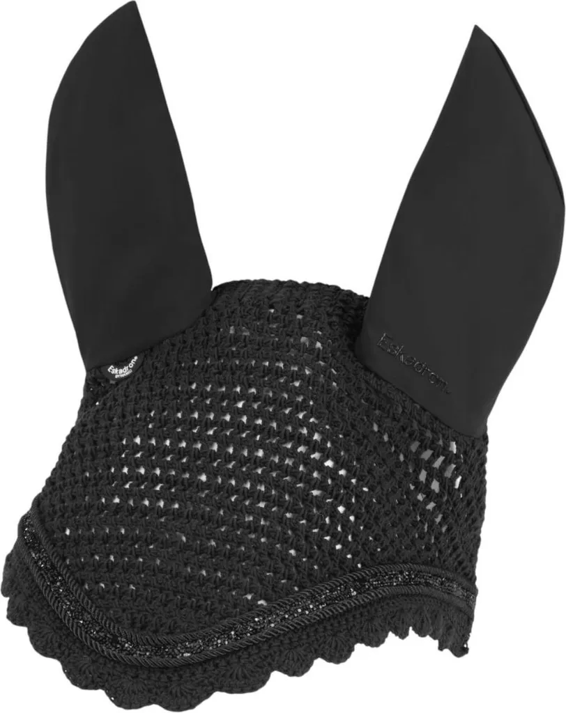Protections anti-mouches poney Dynamic Jewel 290 noir en maille