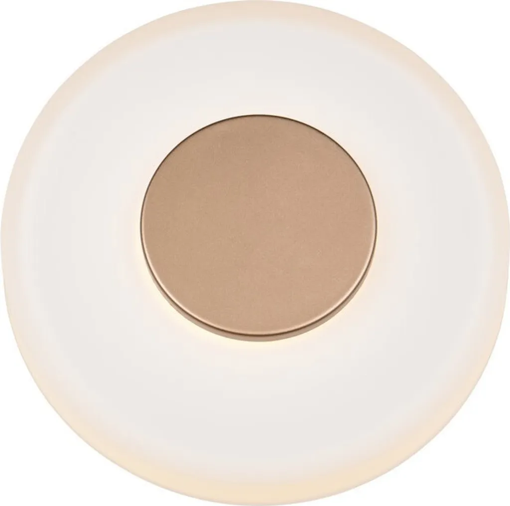 Applique Murale Chambre et Salon LED 10W CELESTE Trio Verre Café Design