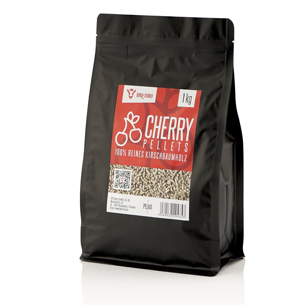 BBQ-Toro Cherry Pellets aus 100% Kirschbaumholz, 1 kg Produktbild 3