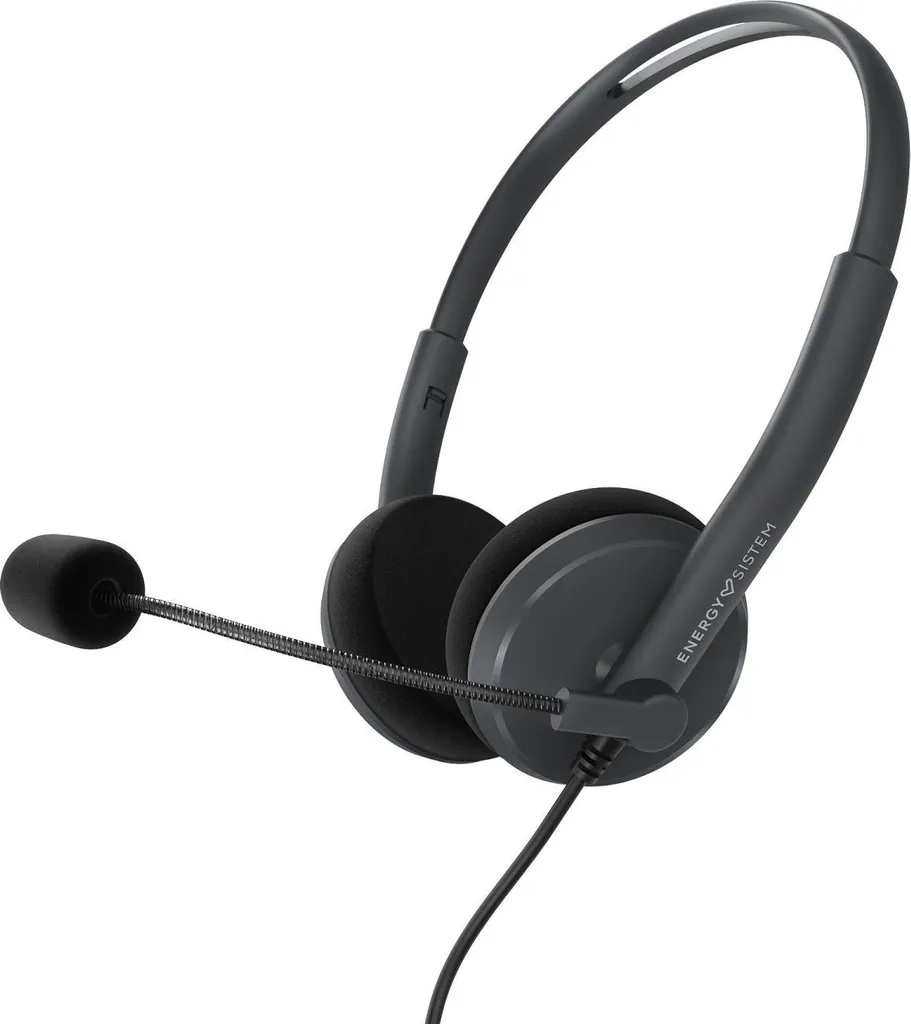Cuffie Cablate Energy Sistem Office 2 Antracite - Jack 3.5mm e PC