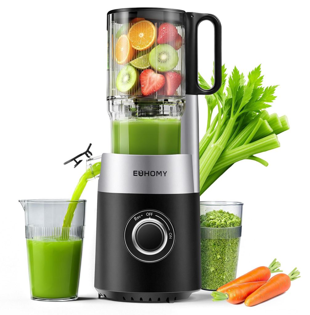 EUHOMY, extracteur de jus à vitesse lente, idéal pour les Image du produit 