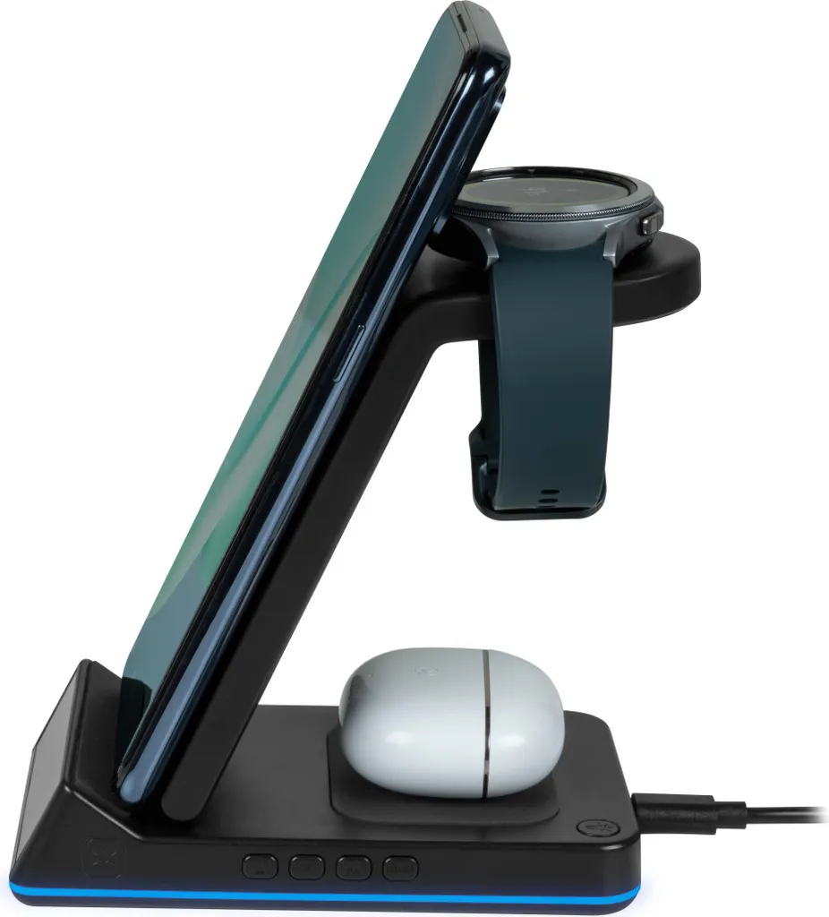 Dock de Charge Rapide Android et Réveil Matin Idéal Table de Chevet - 3