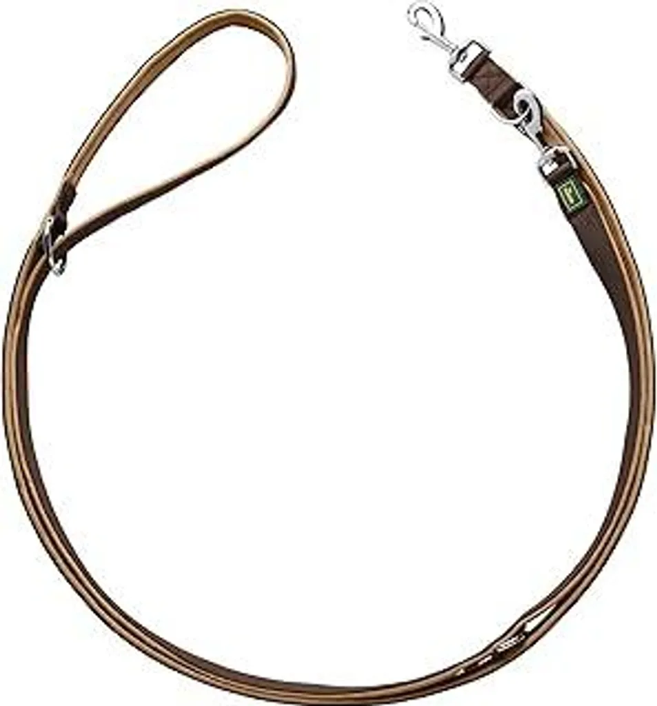 Guinzaglio Addestramento HUNTER NEOPREN 3 Vie Marrone Caramello 20/200