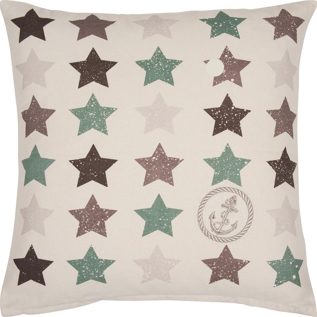 pad Kissenhülle Starside 45 x 45 cm natural Baumwolle