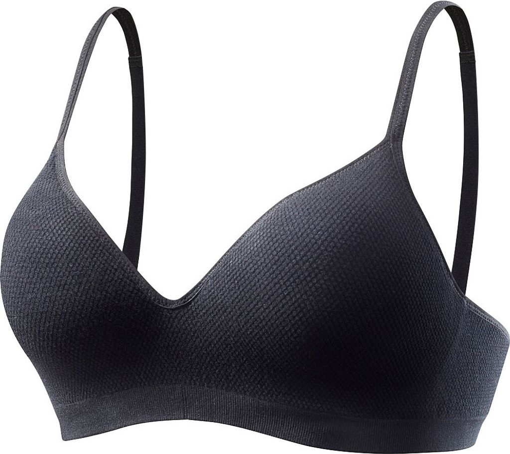 LASCANA Push-up-BH COMFY BRA schwarz Größe 90 Cup A