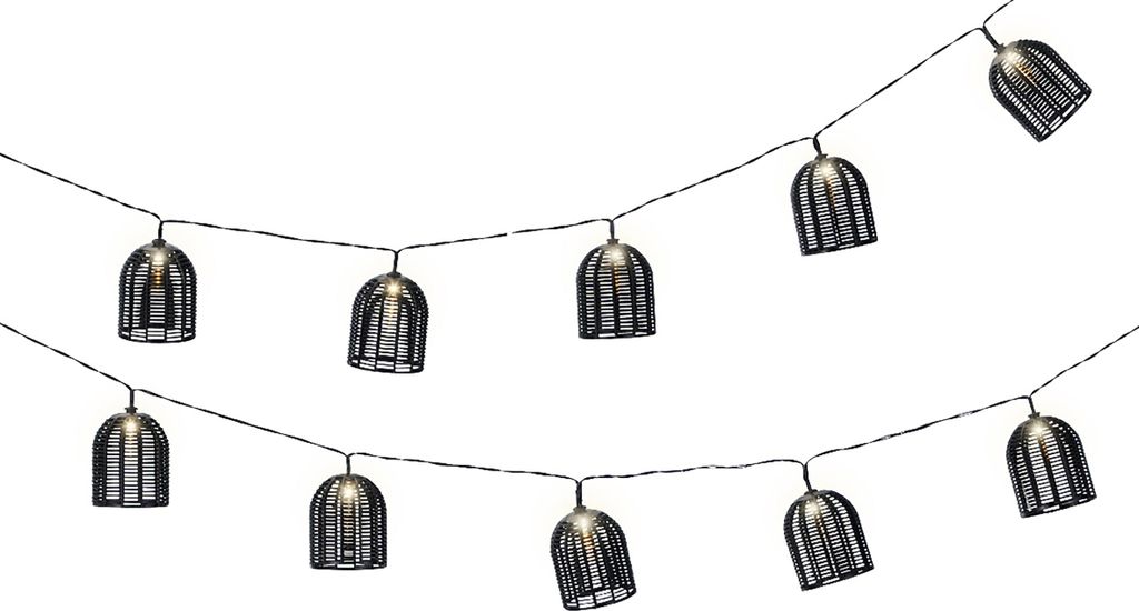 Solar Party-Beleuchtung Plastik 10 LED L.270 cm Produktbild 