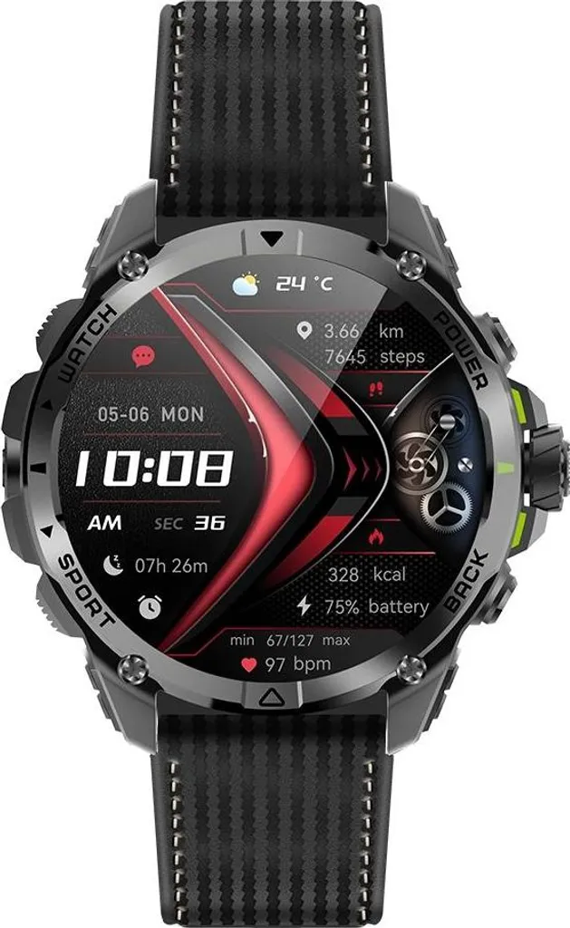 Montre GPS connectée GT Écran AMOLED Haute Résolution Étanche