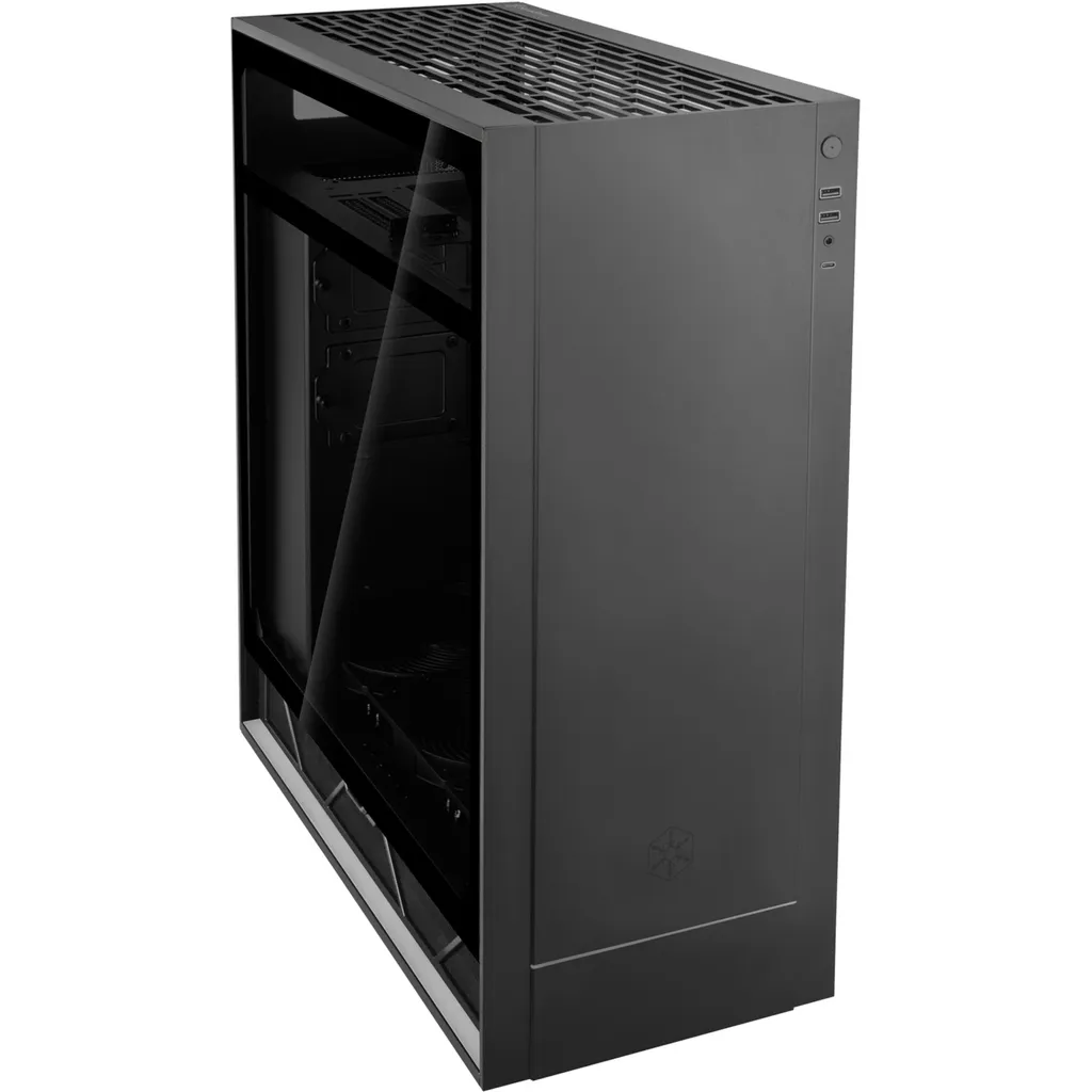 Silverstone ALTA F1 Châssis en Aluminium avec Éclairage ARGB et Verre Trempé