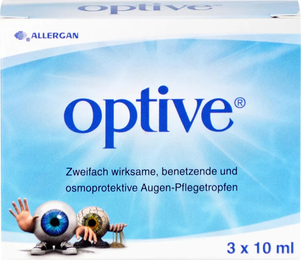 Gouttes ophtalmiques osmoprotectrices et lubrifiantes, flacon de 30 ml