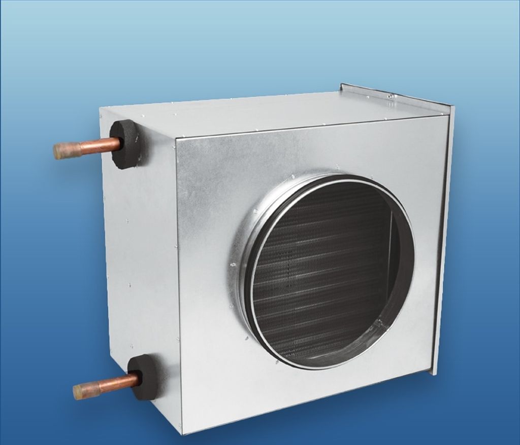 Warmwasser-Heizregister Serie KA System: Ø 150