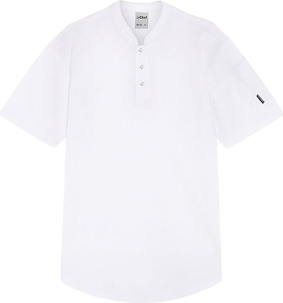 Le Chef - Kochschürze für Herren/Damen Unisex BC4982 (XXL) (Weiß)