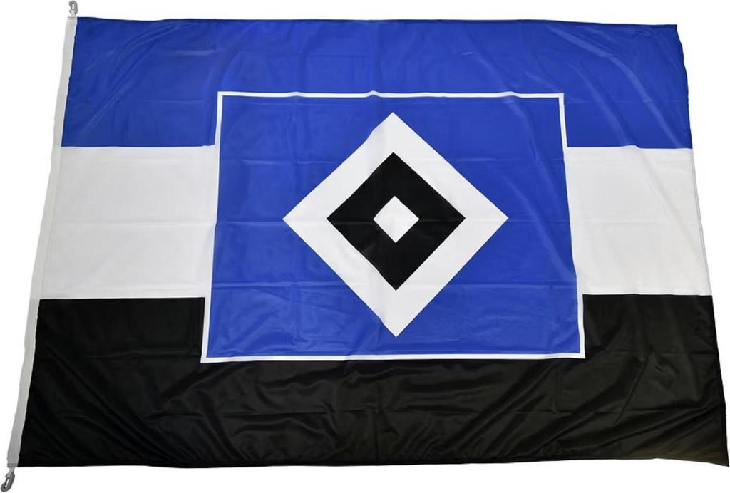 Hamburger SV HSV Fahne "B-W-S" Produktbild 