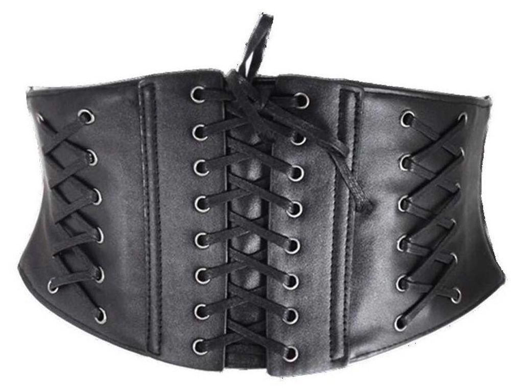Damen Korsett Gürtel Taillegürtel Gothic Stretchgürtel Produktbild 