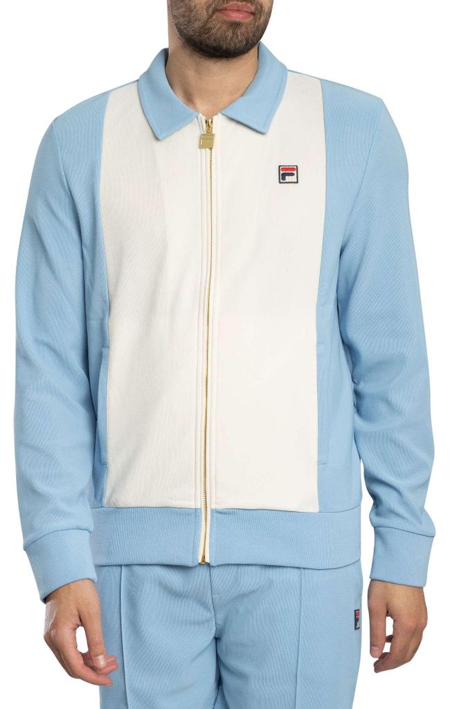 Fila Tommaso Cut & Sew Trainingsjacke, Blau XL