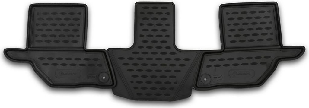 ELEMENT Gummi-Fussmatten 3D kompatible mit VOLVO XC90, 2015->, 2 tlg.