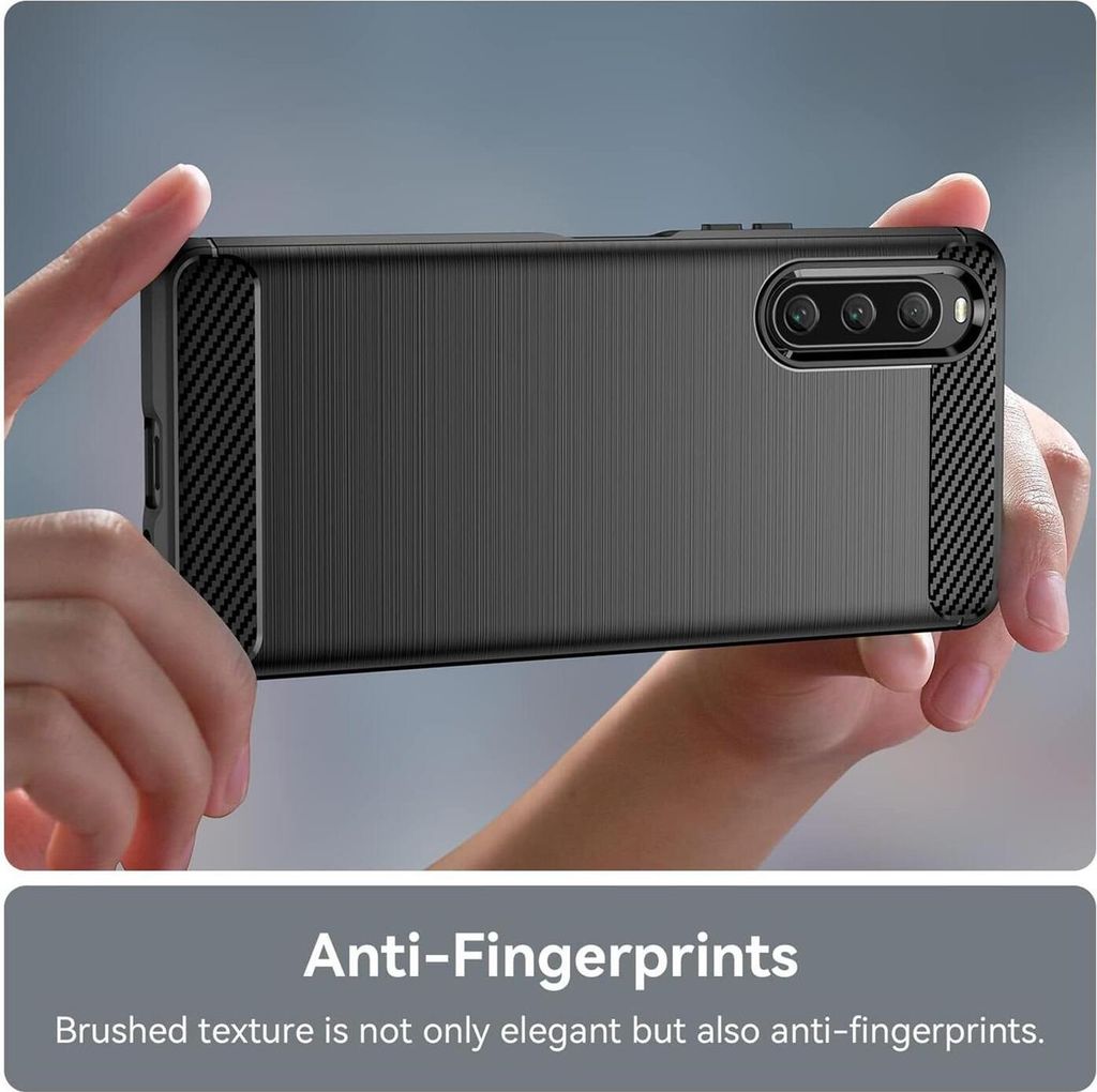 BAILI Cover Portafoglio In Pelle Con Cerniera Per Sony Xperia 10 V: Custodia A Libro Con Slot Per Carte, Tasche E Funzione Supporto.