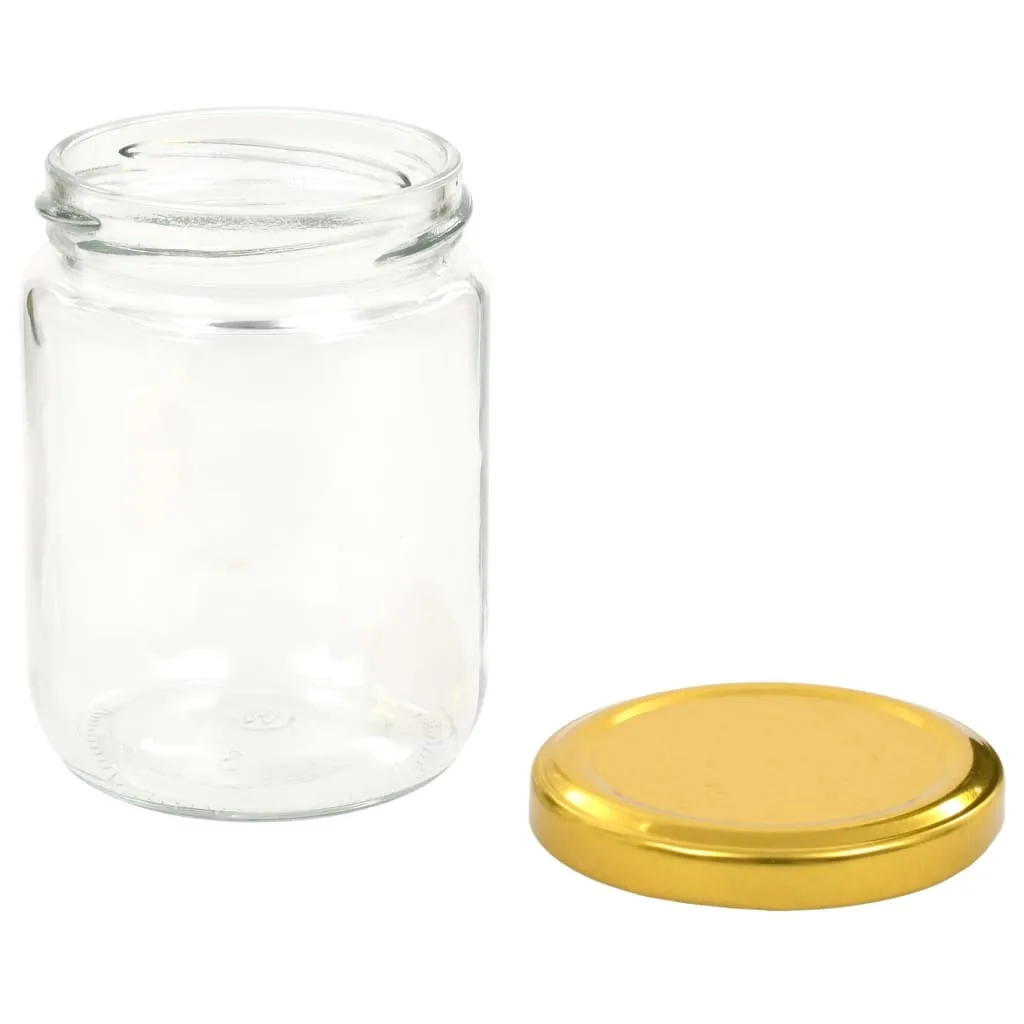 25 Mini Barattoli In Vetro Da 41 Ml Con Coperchio Dorato - Per Marmellate, Miele, Salse, Campioni, Bomboniere E Regali - Ideali Per Colazione - 6